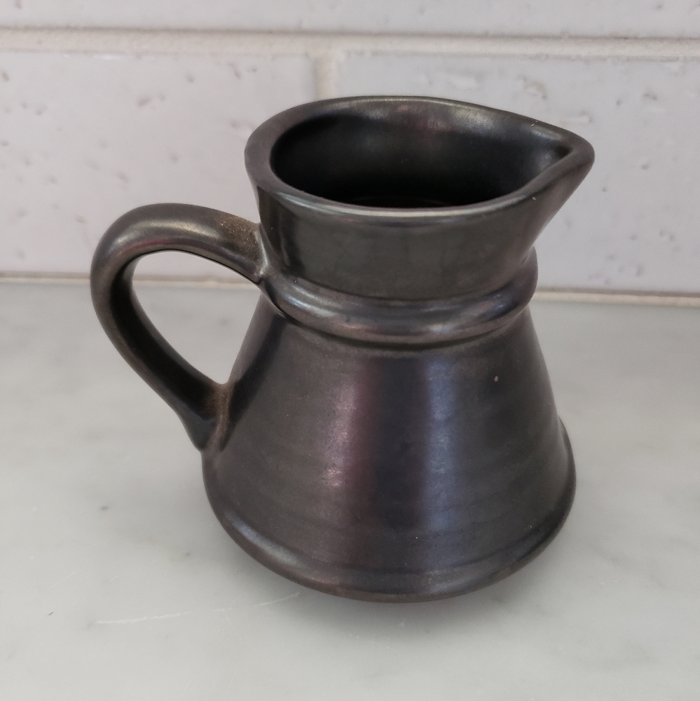 Prinknash Abbey Gunmetal Glaze 3 " Pitcher